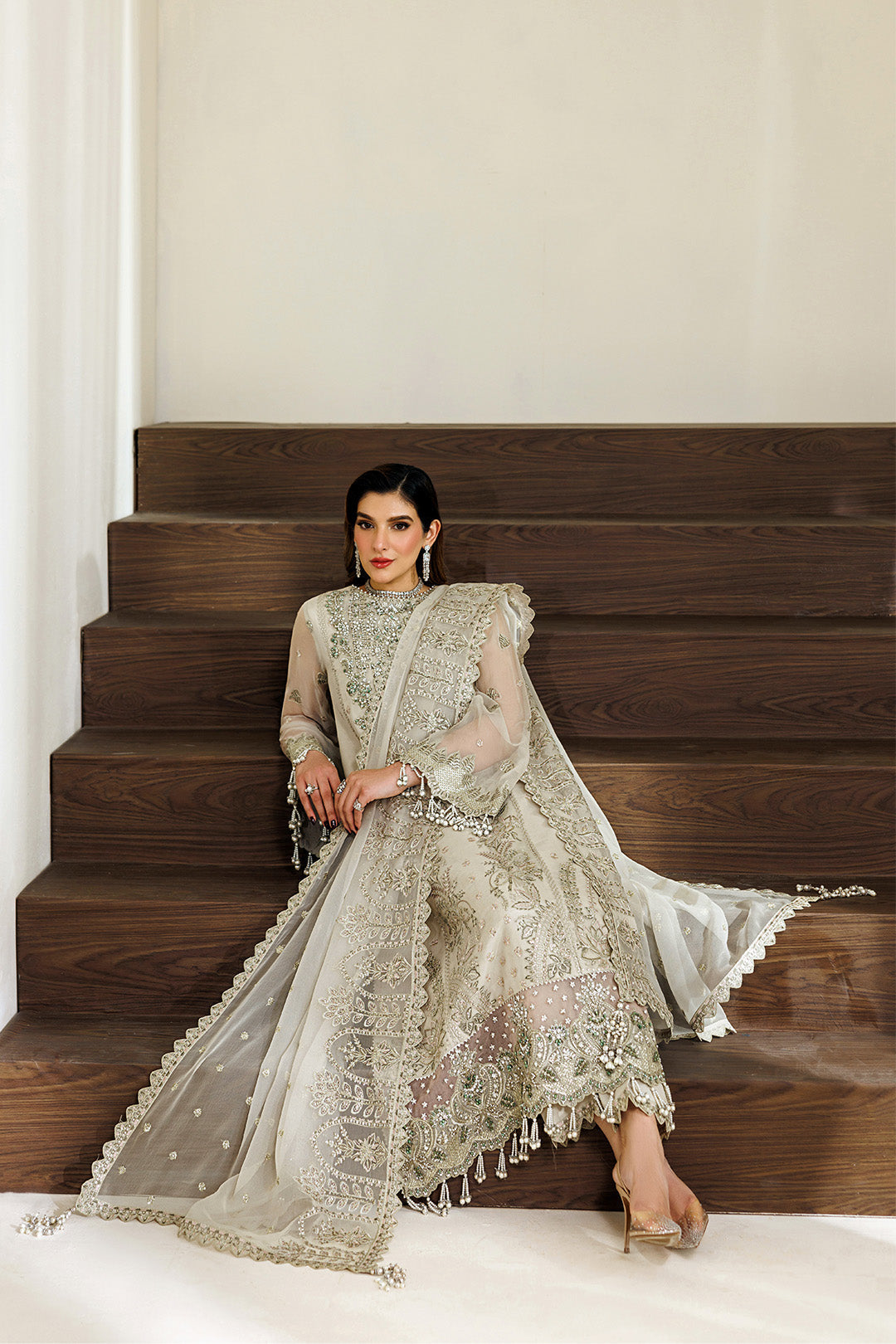 Alizeh | AYMAL V4 - LUXURY BAMBER CHIFFON '26 | AF-BHM-4074-Navya