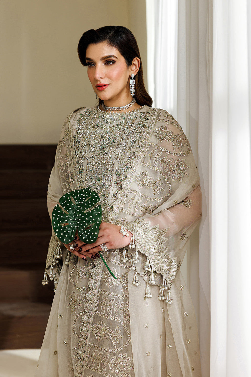 Alizeh | AYMAL V4 - LUXURY BAMBER CHIFFON '26 | AF-BHM-4074-Navya