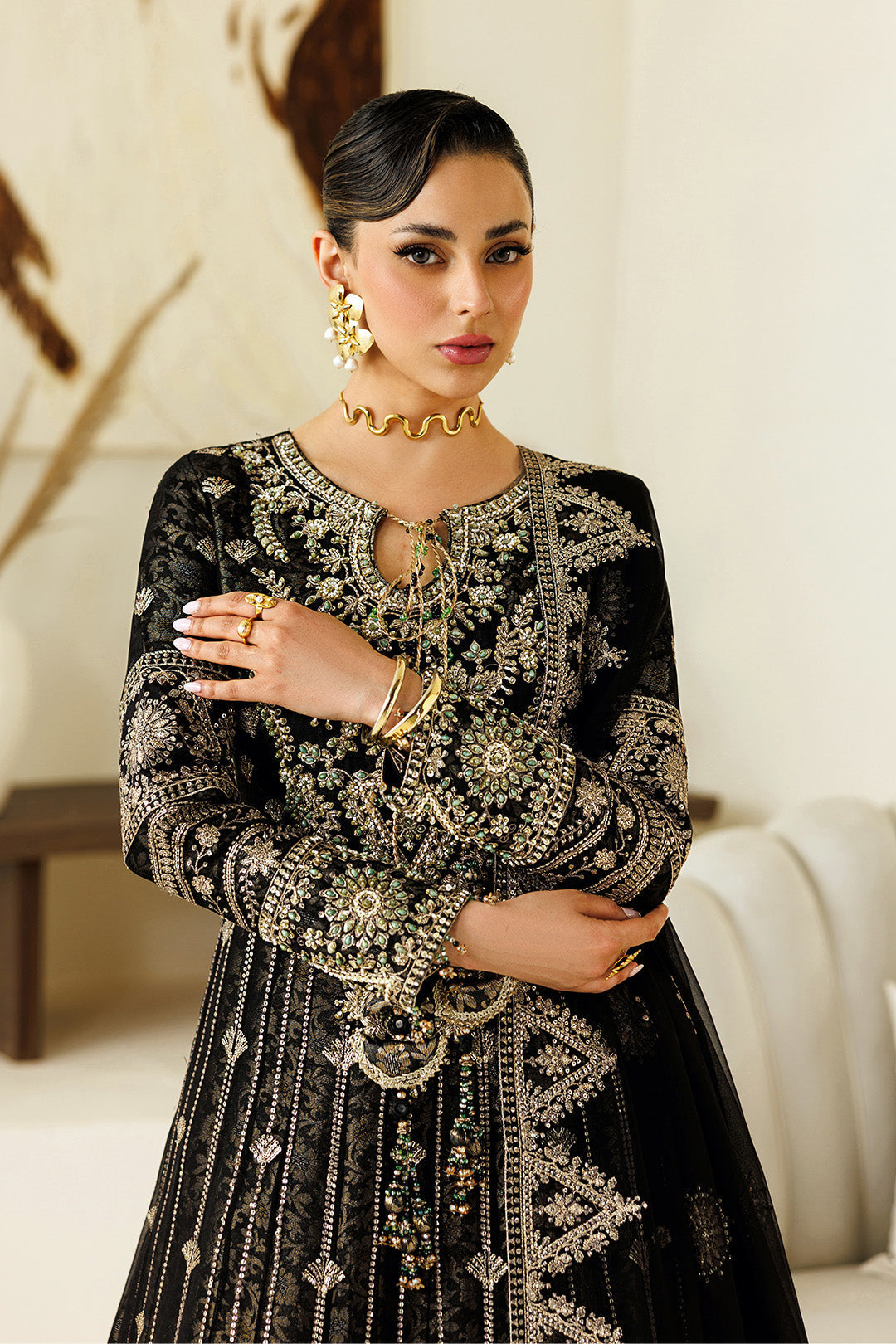 Alizeh | AYMAL V4 - LUXURY BAMBER CHIFFON '26 | AF-BHM-4073-Blanc