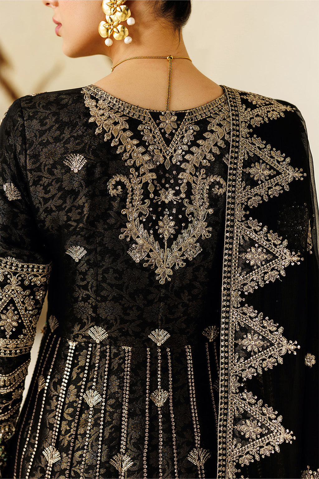 Alizeh | AYMAL V4 - LUXURY BAMBER CHIFFON '26 | AF-BHM-4073-Blanc