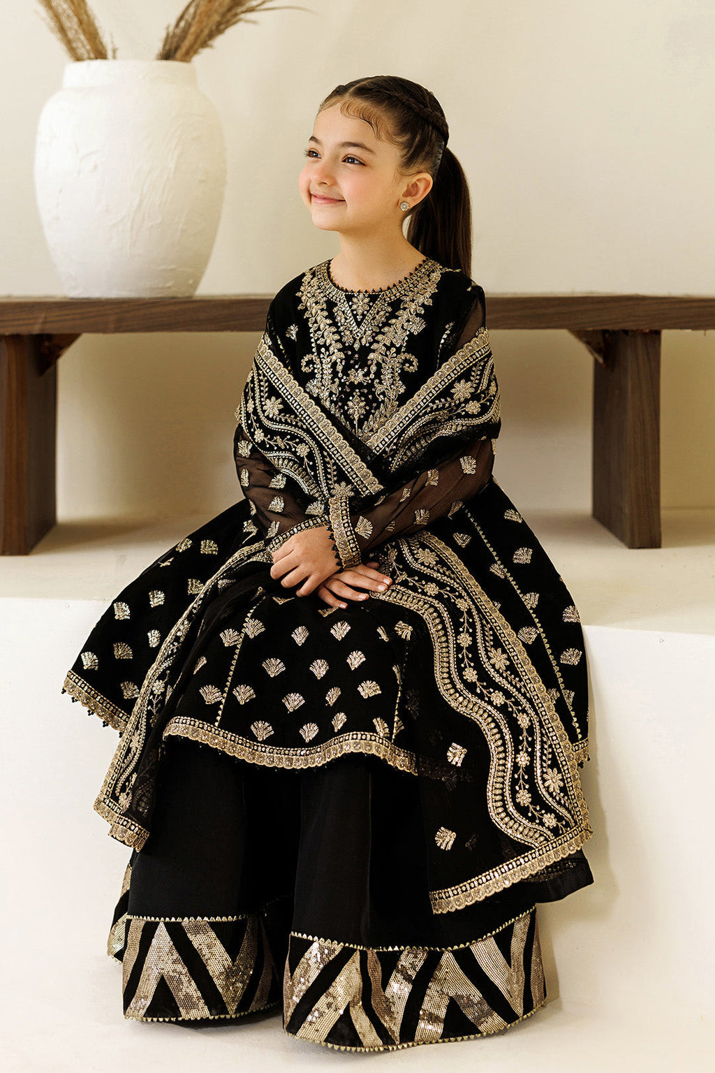 Alizeh | AYMAL V4 - LUXURY BAMBER CHIFFON '26 | AFK-BCH-1011-Blanc