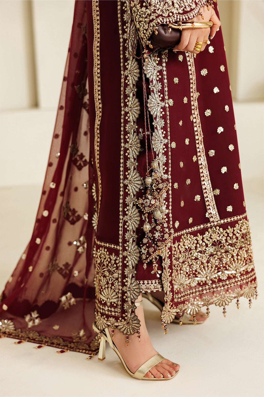 Alizeh | AYMAL V4 - LUXURY BAMBER CHIFFON '26 | AF-BHM-4071-Lira