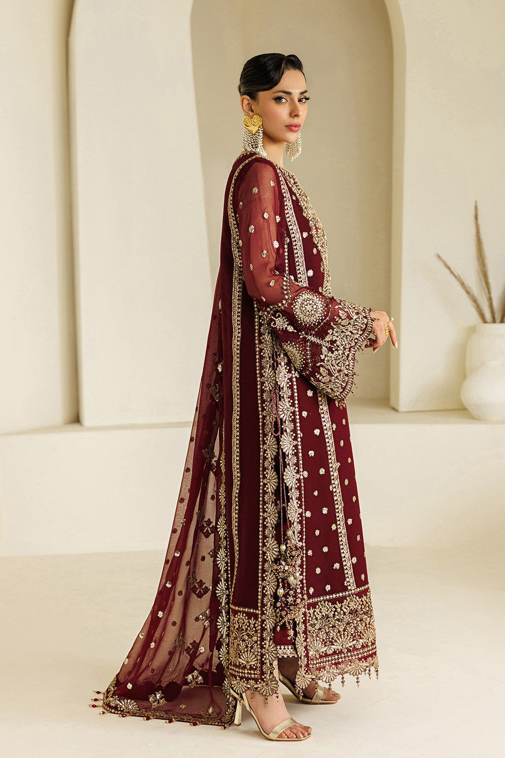 Alizeh | AYMAL V4 - LUXURY BAMBER CHIFFON '26 | AF-BHM-4071-Lira