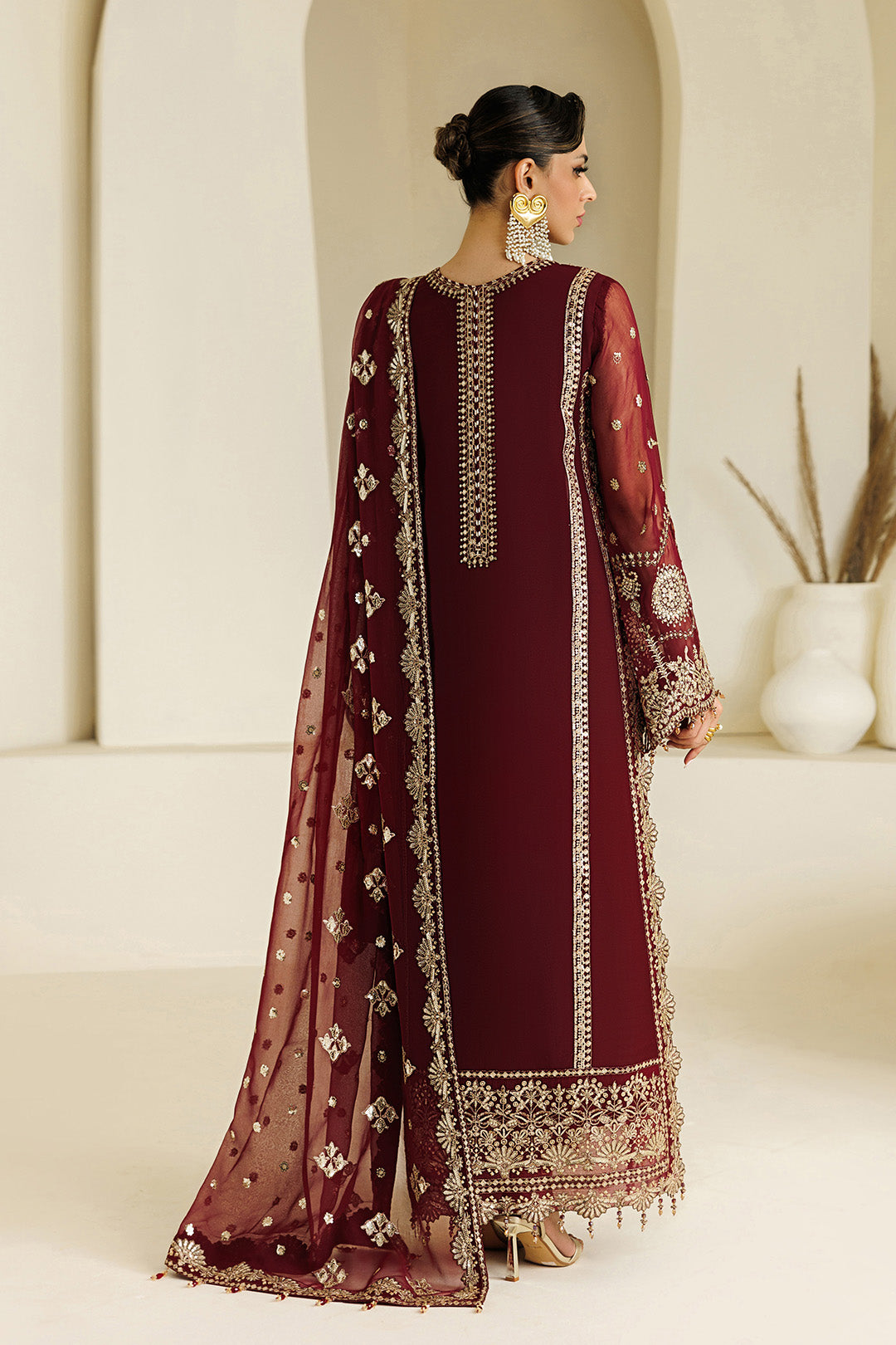 Alizeh | AYMAL V4 - LUXURY BAMBER CHIFFON '26 | AF-BHM-4071-Lira
