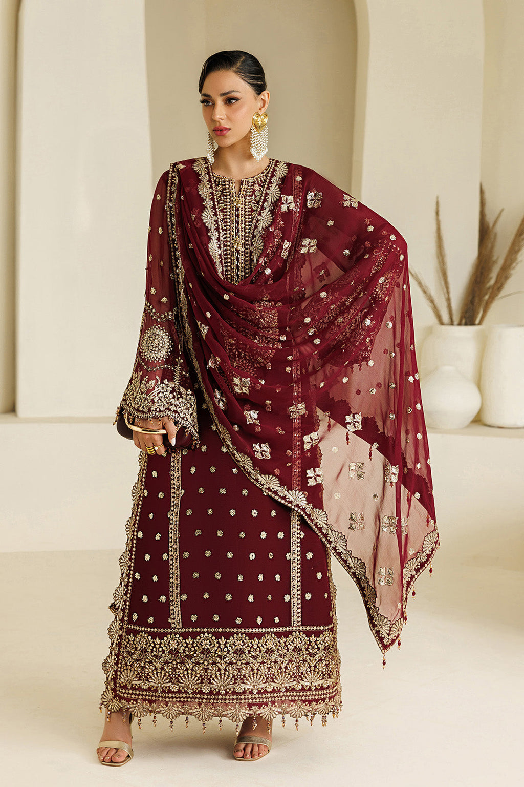 Alizeh | AYMAL V4 - LUXURY BAMBER CHIFFON '26 | AF-BHM-4071-Lira
