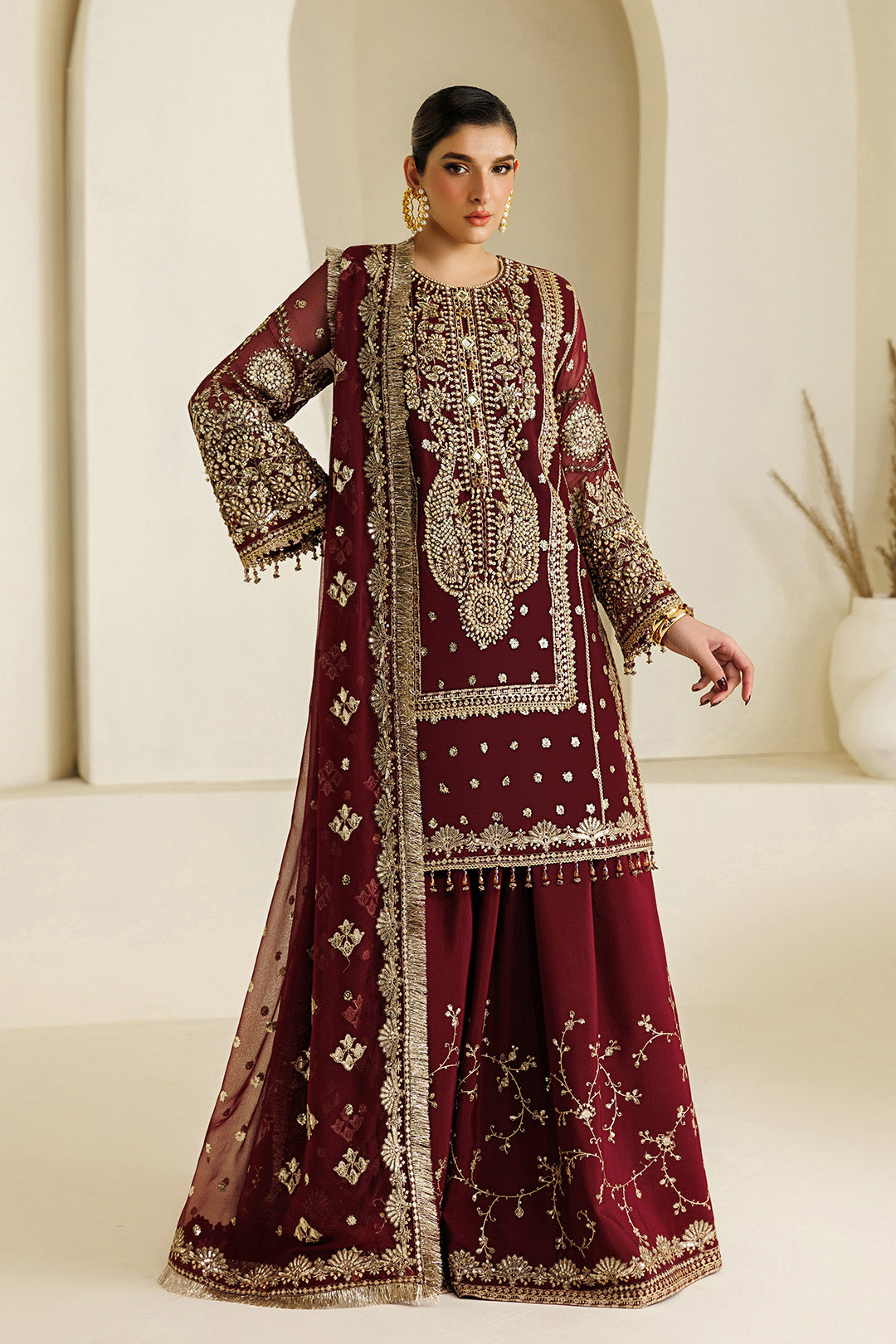 Alizeh | AYMAL V4 - LUXURY BAMBER CHIFFON '26 | AF-BHM-4071-Lira