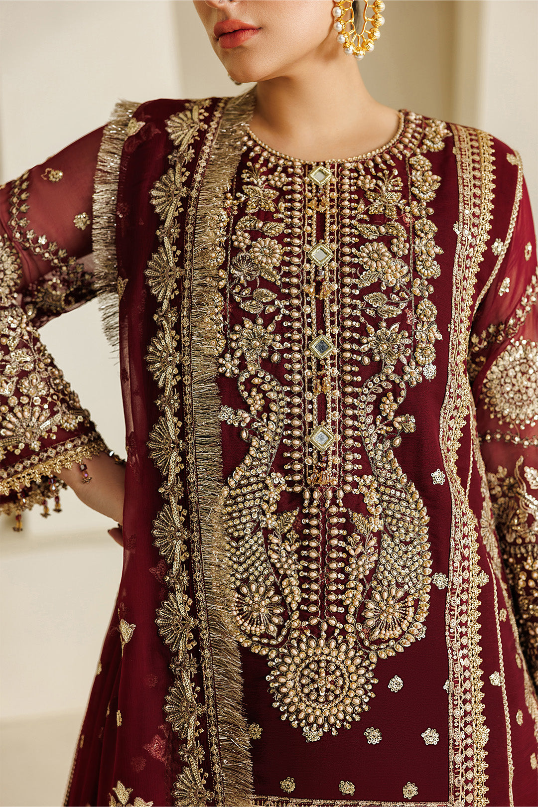 Alizeh | AYMAL V4 - LUXURY BAMBER CHIFFON '26 | AF-BHM-4071-Lira