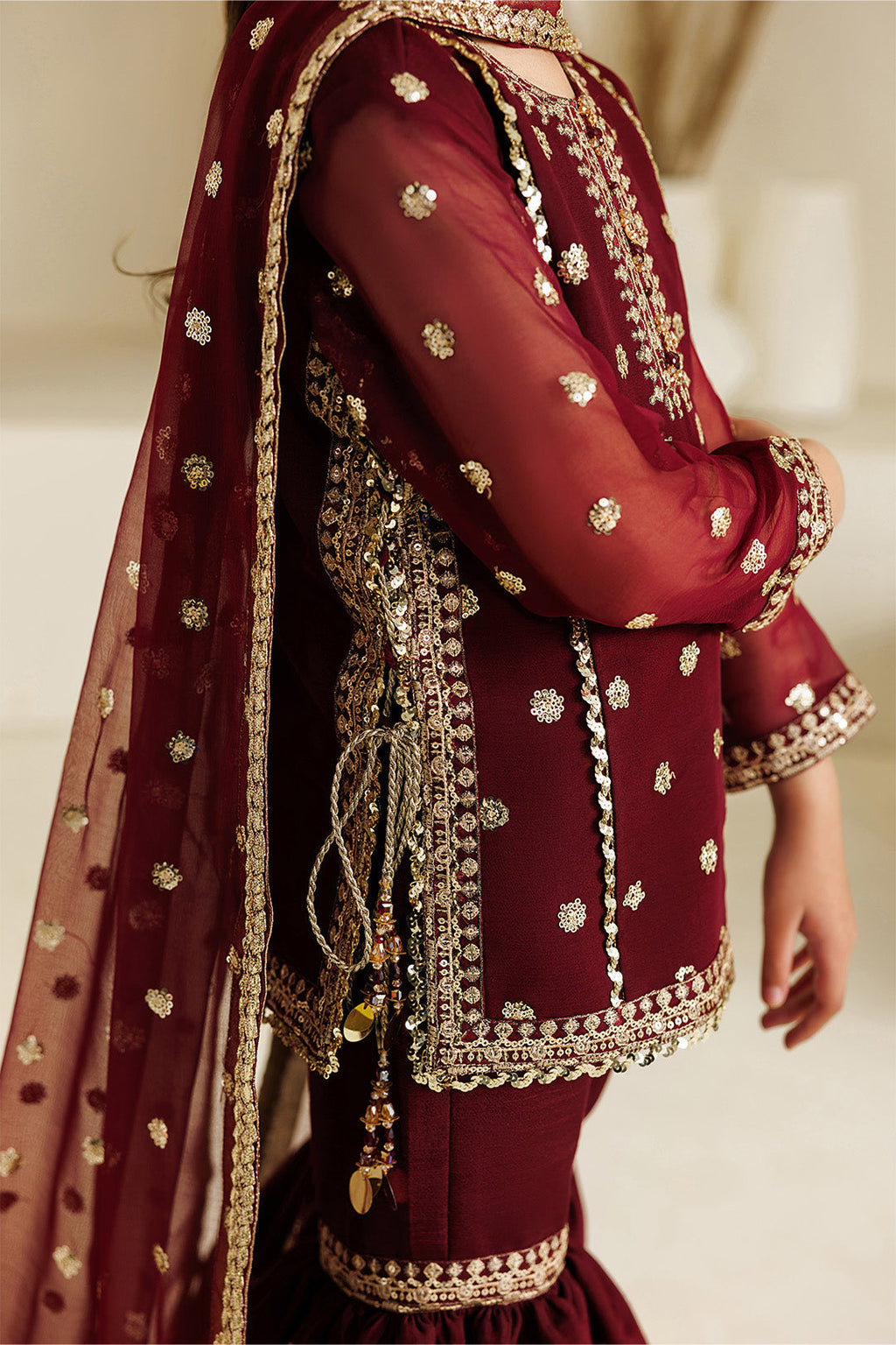 Alizeh | AYMAL V4 - LUXURY BAMBER CHIFFON '26 | AFK-BCH-1009-Lira
