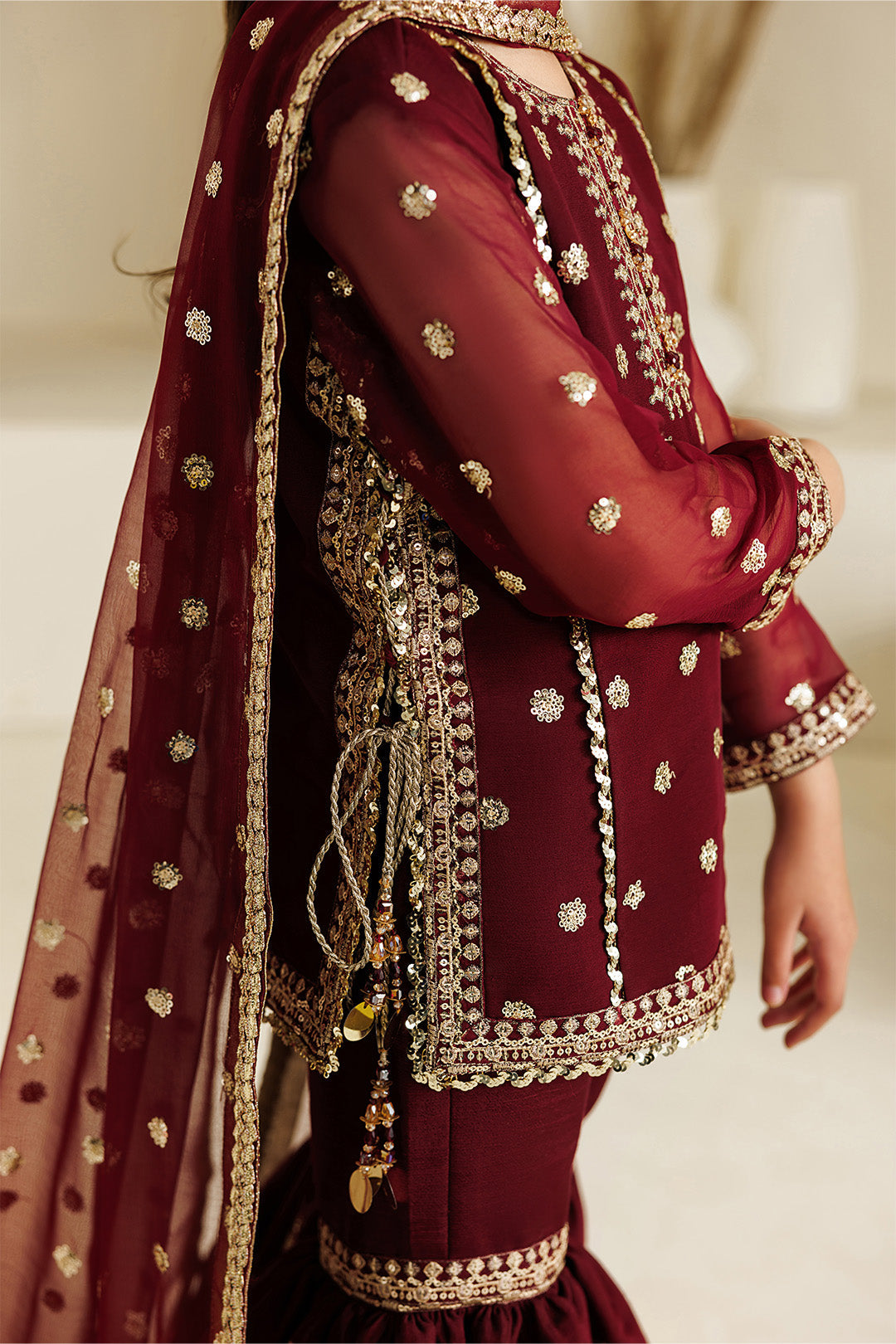 Alizeh | AYMAL V4 - LUXURY BAMBER CHIFFON '26 | AFK-BCH-1009-Lira