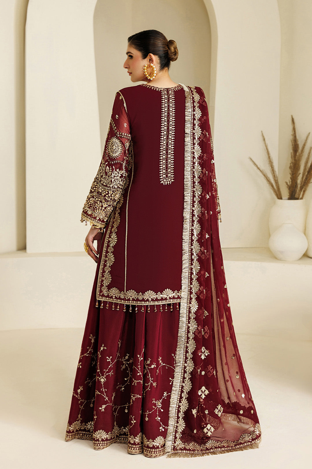 Alizeh | AYMAL V4 - LUXURY BAMBER CHIFFON '26 | AF-BHM-4071-Lira
