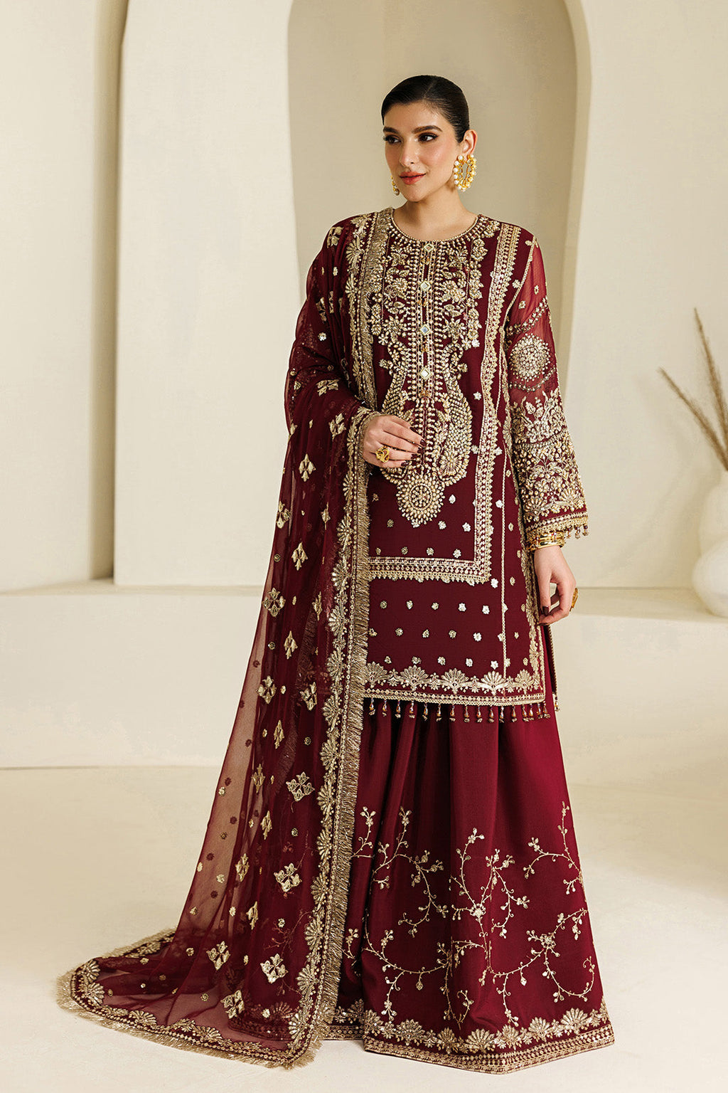 Alizeh | AYMAL V4 - LUXURY BAMBER CHIFFON '26 | AF-BHM-4071-Lira