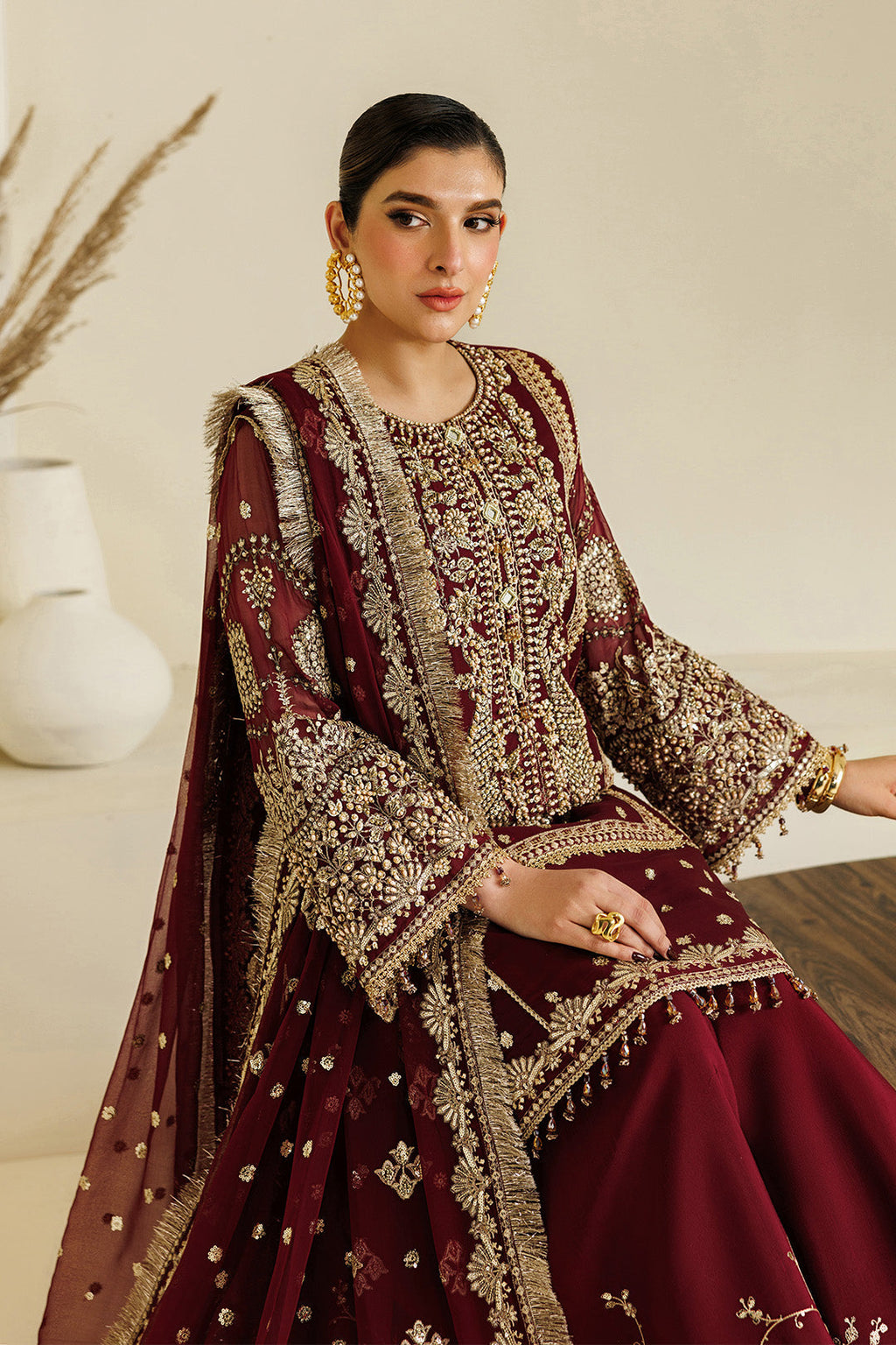 Alizeh | AYMAL V4 - LUXURY BAMBER CHIFFON '26 | AF-BHM-4071-Lira