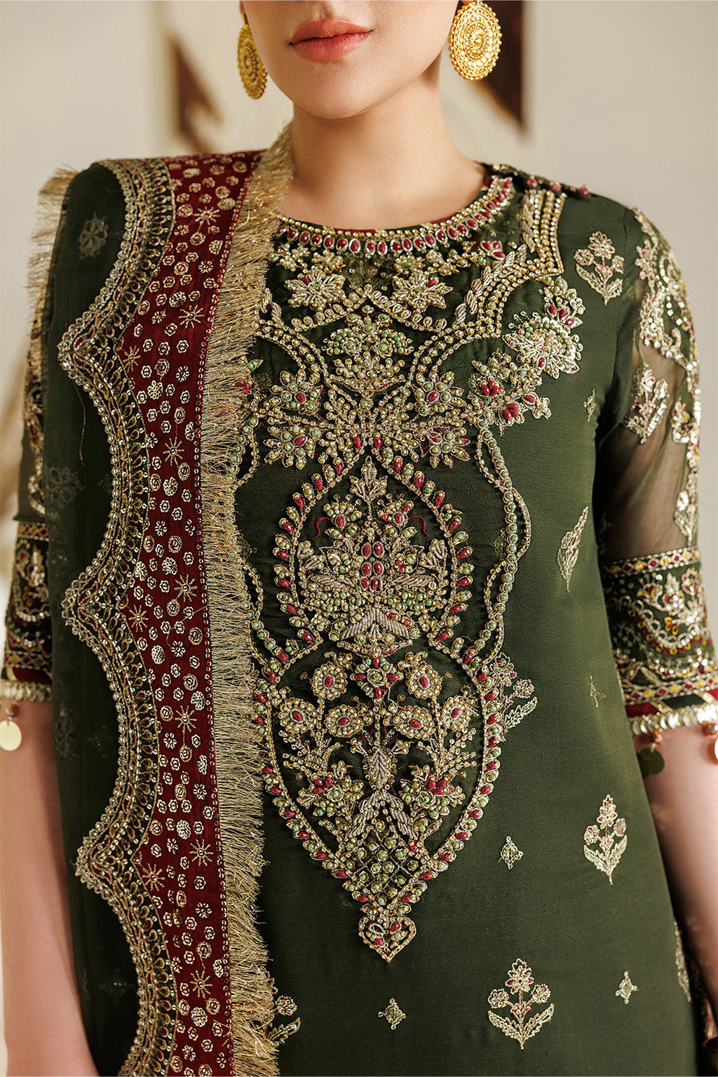 Alizeh | AYMAL V4 - LUXURY BAMBER CHIFFON '26 | AF-BHM-4075-Hyan
