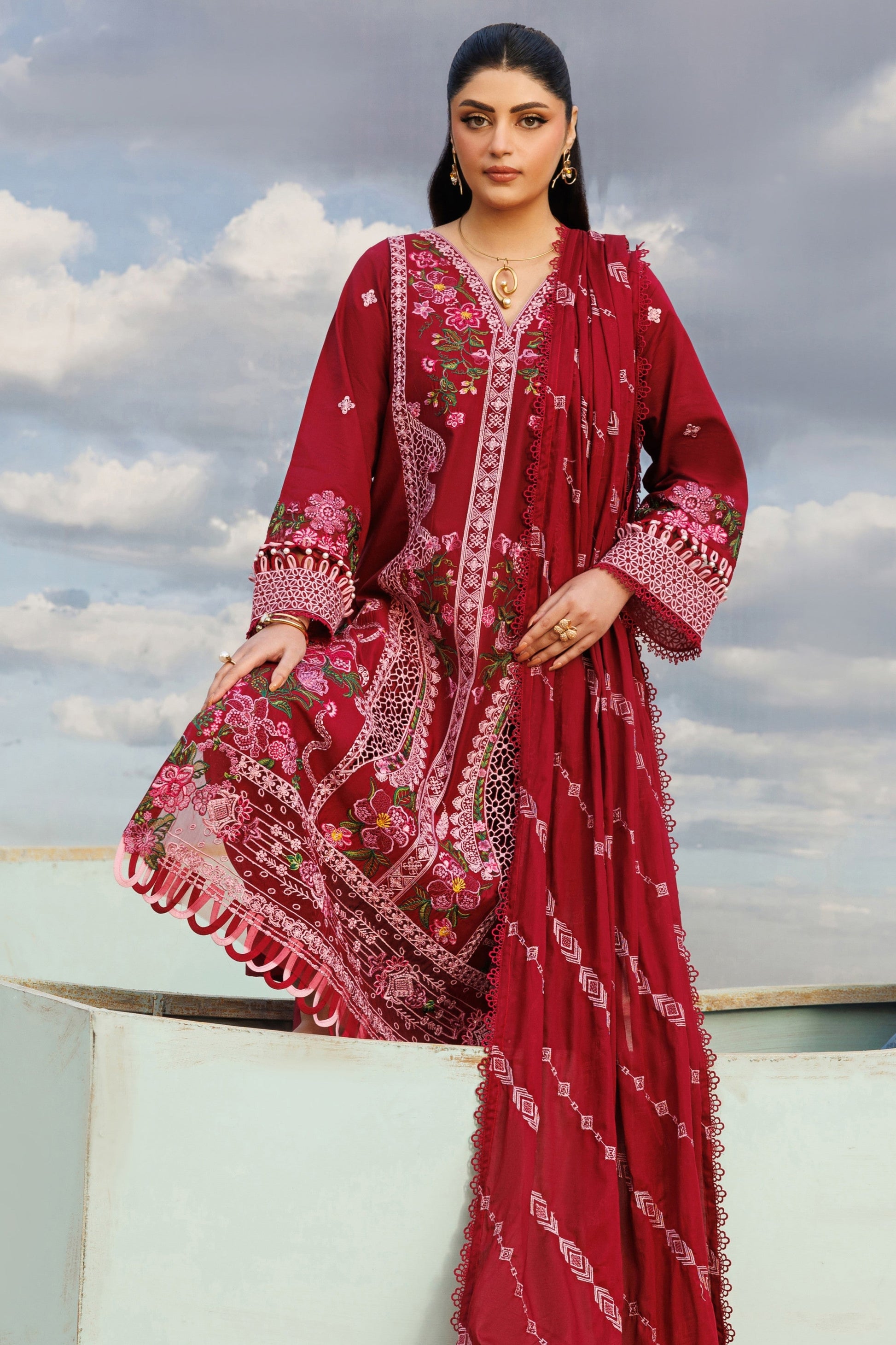 Parishay | Shangrila Lawn Vol 2 | ANG-05 | 3 PC LAWN