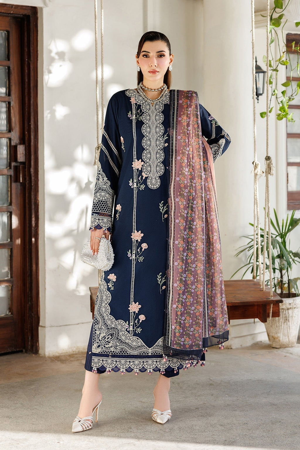 Alizeh | Eid Festive Lawn | AF-EL-7055-Carol