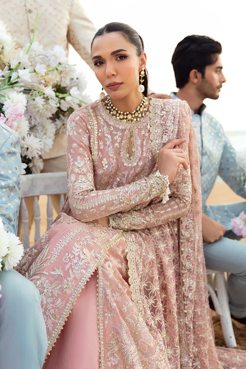 Dastangoi by Afrozeh Wedding Formals 3Pc Suit AWE-03 Shazma