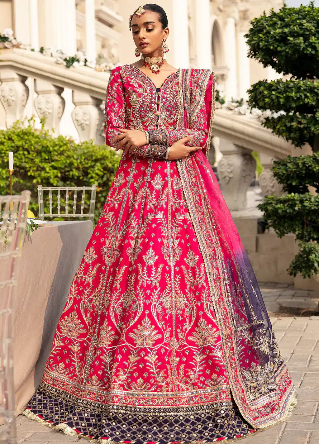 Gulaal | Wedding Collection 23 | NUHA (GL-WU-23V1-08) - House Of Anaya