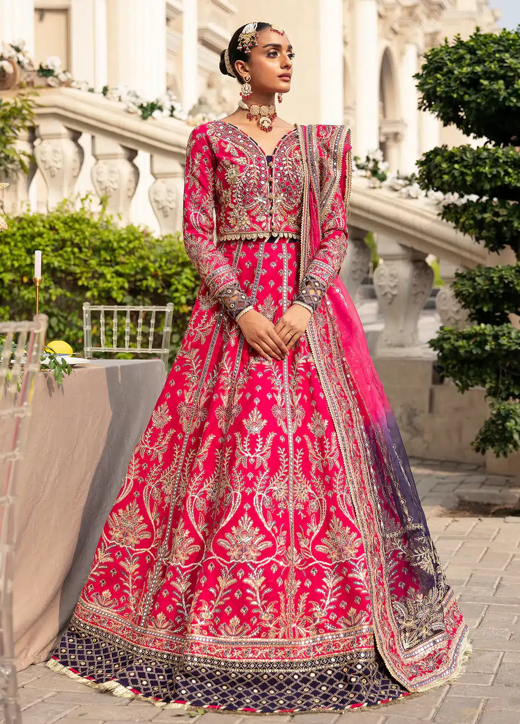 Gulaal | Wedding Collection 23 | NUHA (GL-WU-23V1-08) - House Of Anaya
