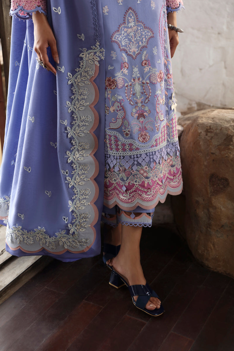 Qalamkar | Qlinekari Linen Collection | LM-09 LORNA