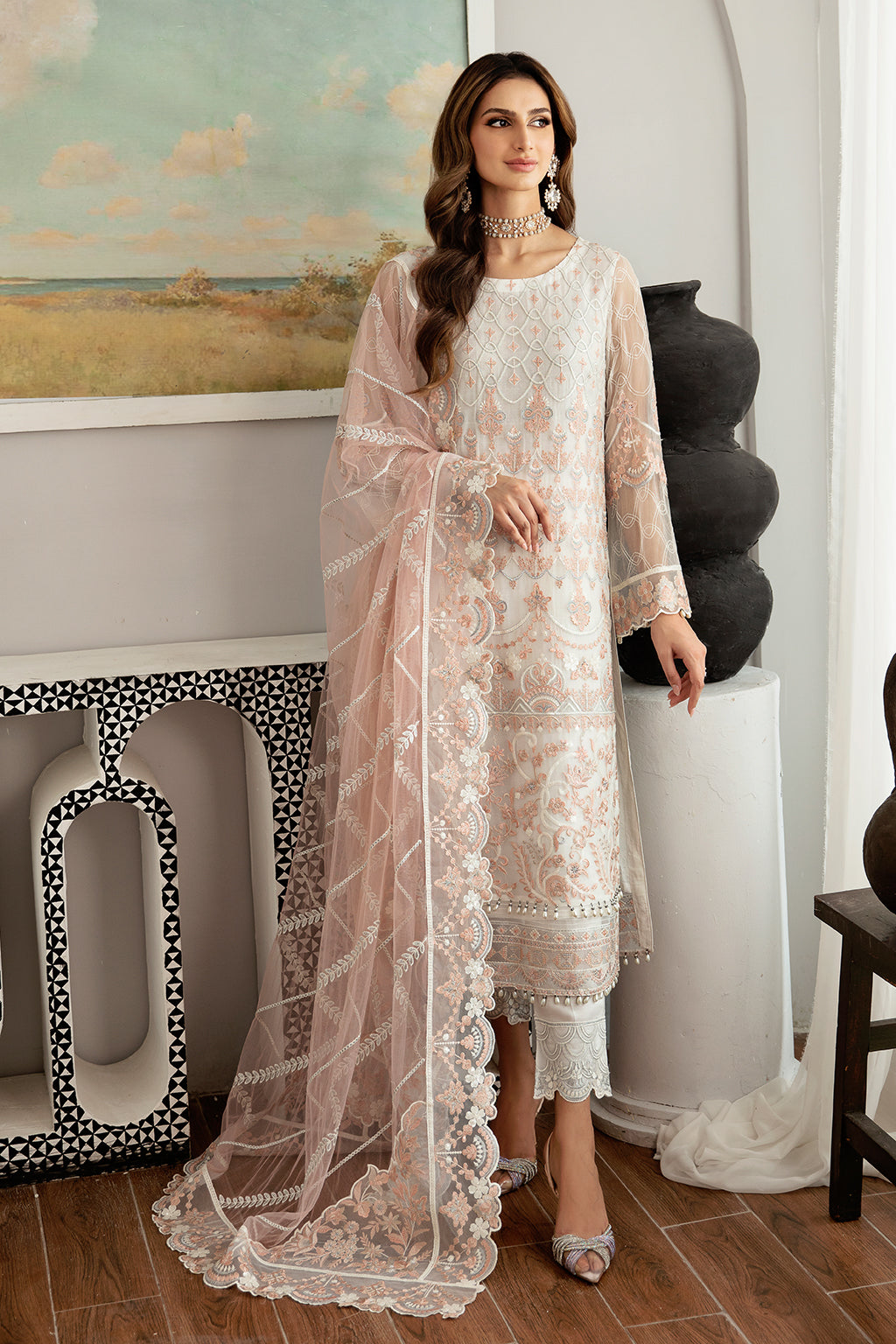 Ramsha | Rangoon Chiffon Collection 24 |D-1103 - House Of Anaya