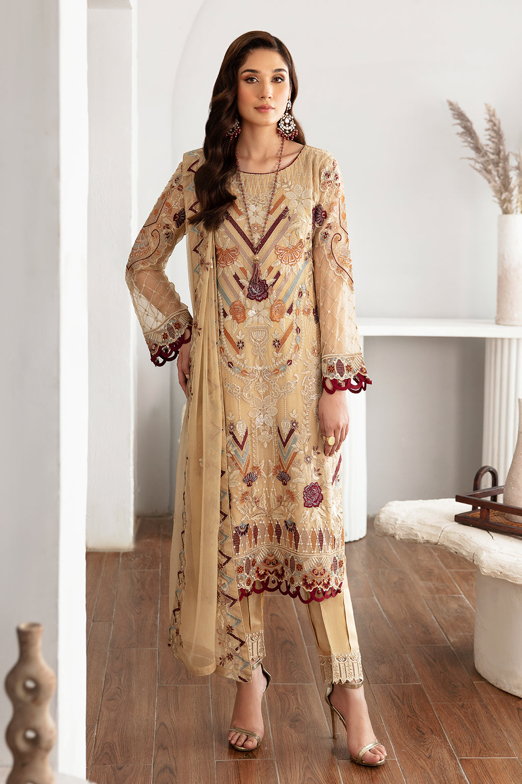Ramsha | Rangoon Chiffon Collection 24 |D-1108 - House Of Anaya