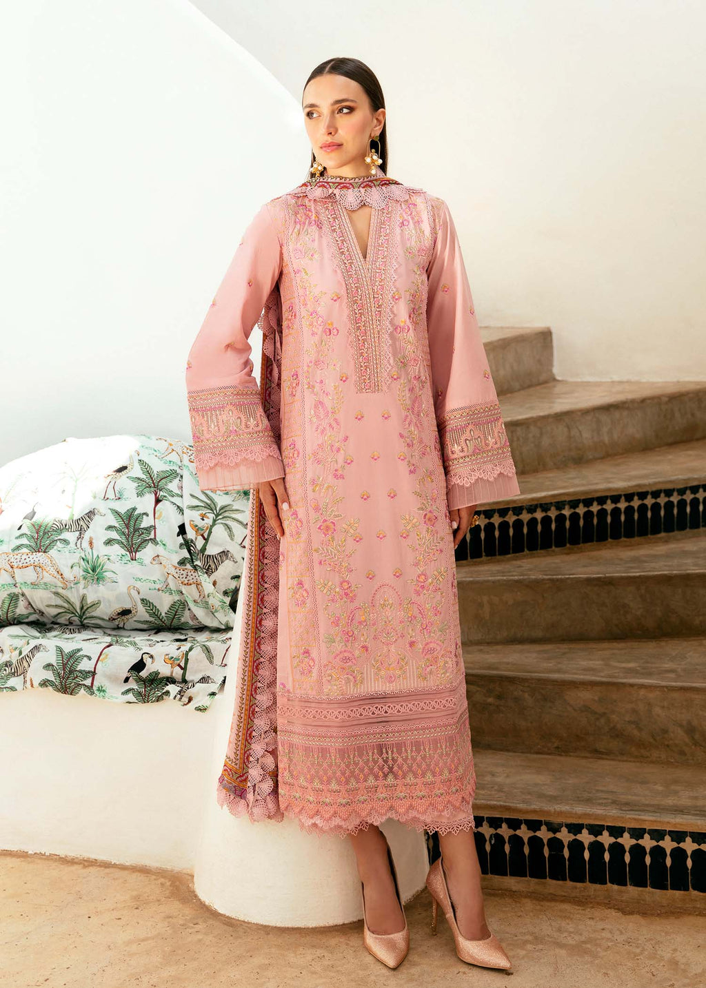 kanwal Malik | Mayal Luxury Lawn | Raham - House Of Anaya