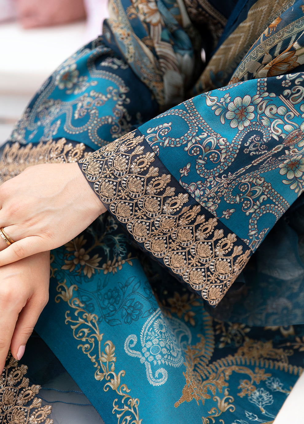 Gulaal | Summer Glow Lawn 24 | SYLVIYA (GL-L-24V3-01) - House Of Anaya