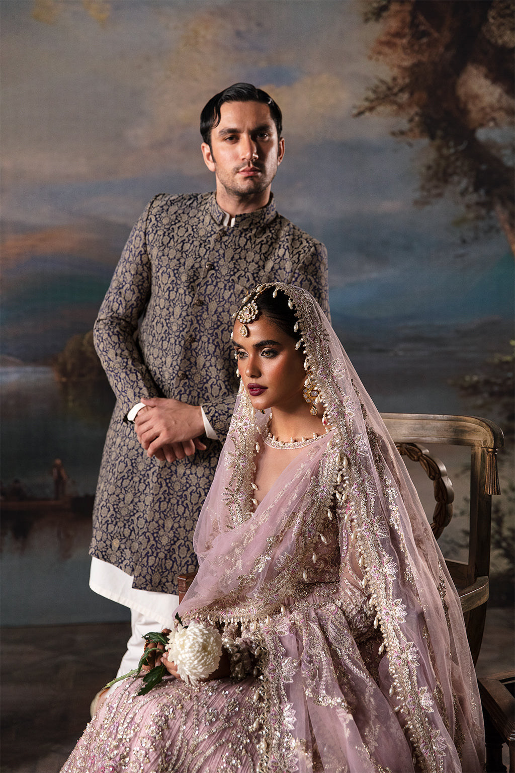 Afrozeh-The Brides Wedding Formal 3Pc Suit AFB-V1-04 Isabella - Riwayat-e-khas