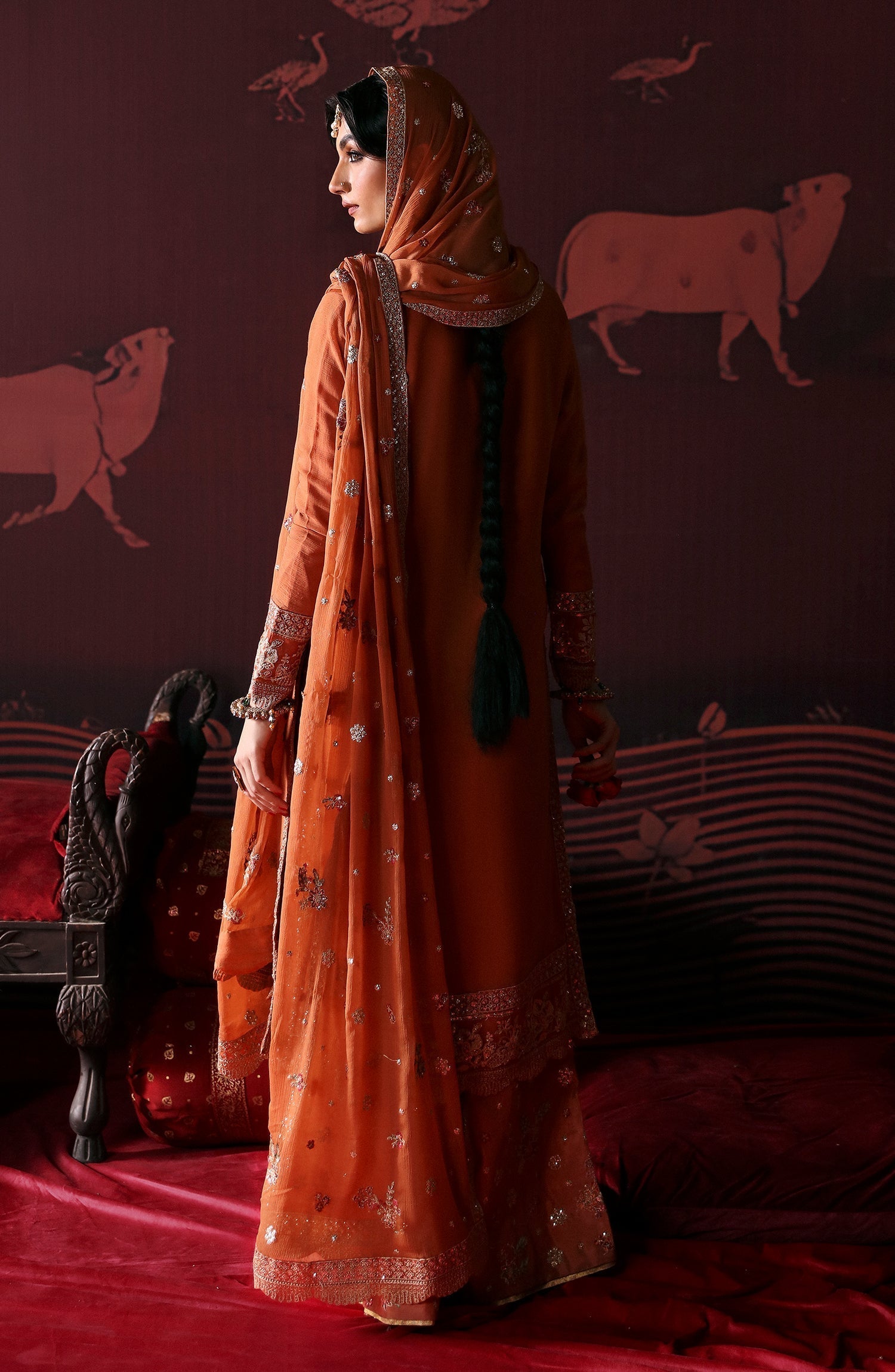 Emaan Adeel | Devdas Formals | LEELA - House Of Anaya