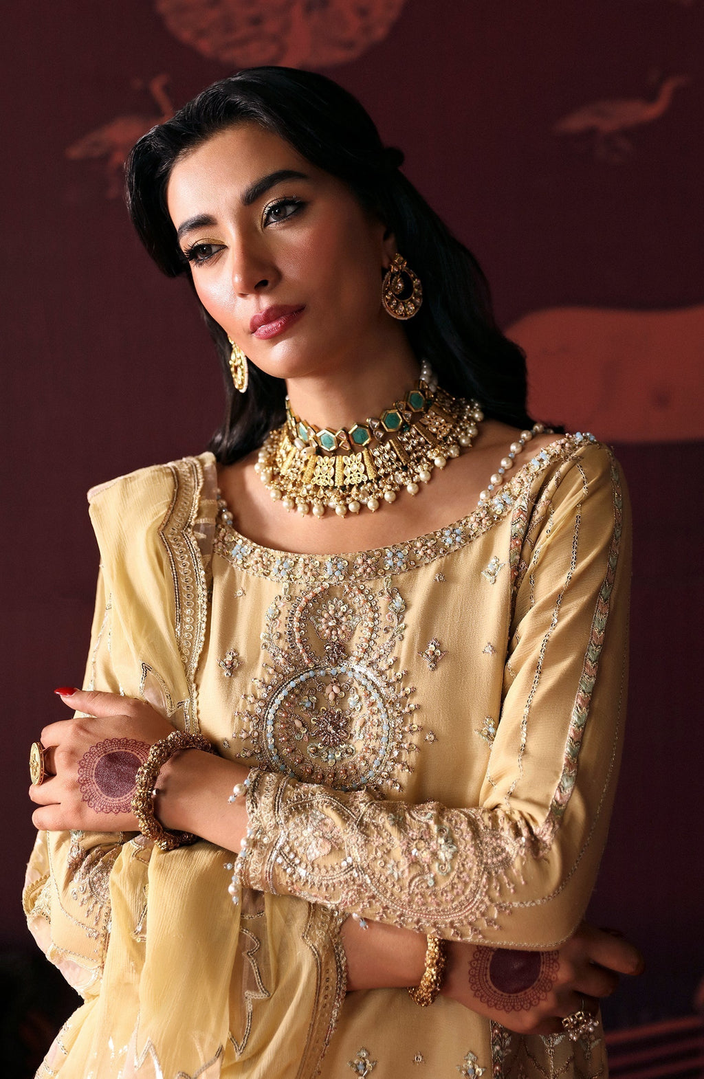 Emaan Adeel | Devdas Formals | MEERA - House Of Anaya