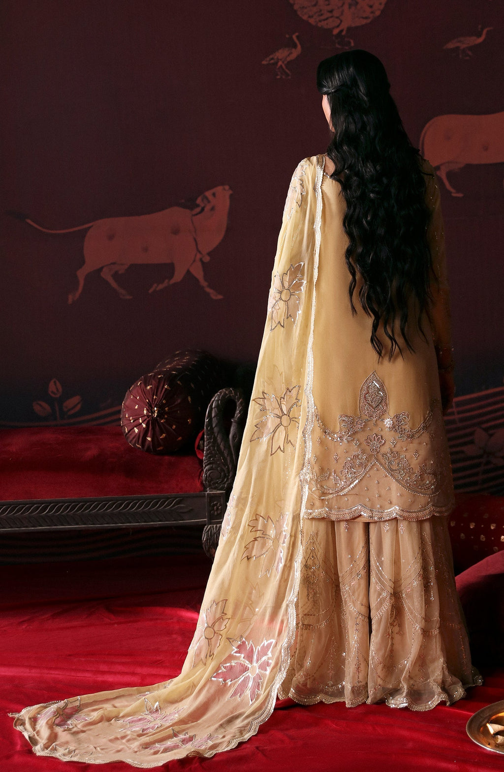 Emaan Adeel | Devdas Formals | MEERA - House Of Anaya