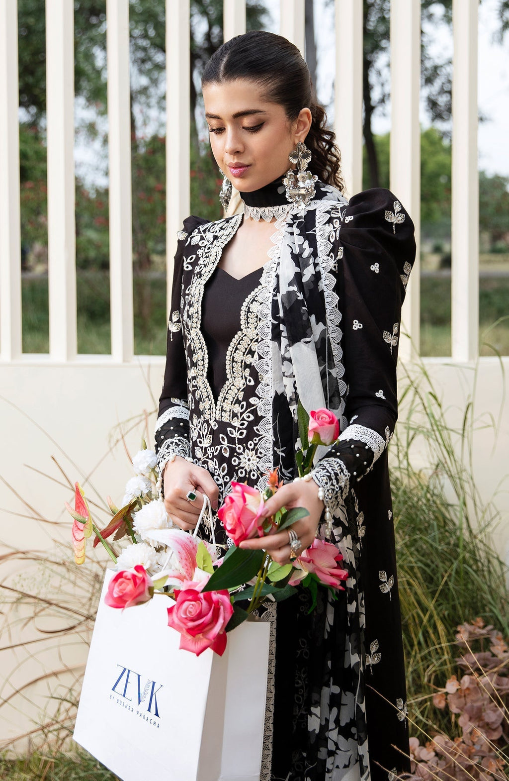 Zevk | Flora Festive Lawn | DUSK