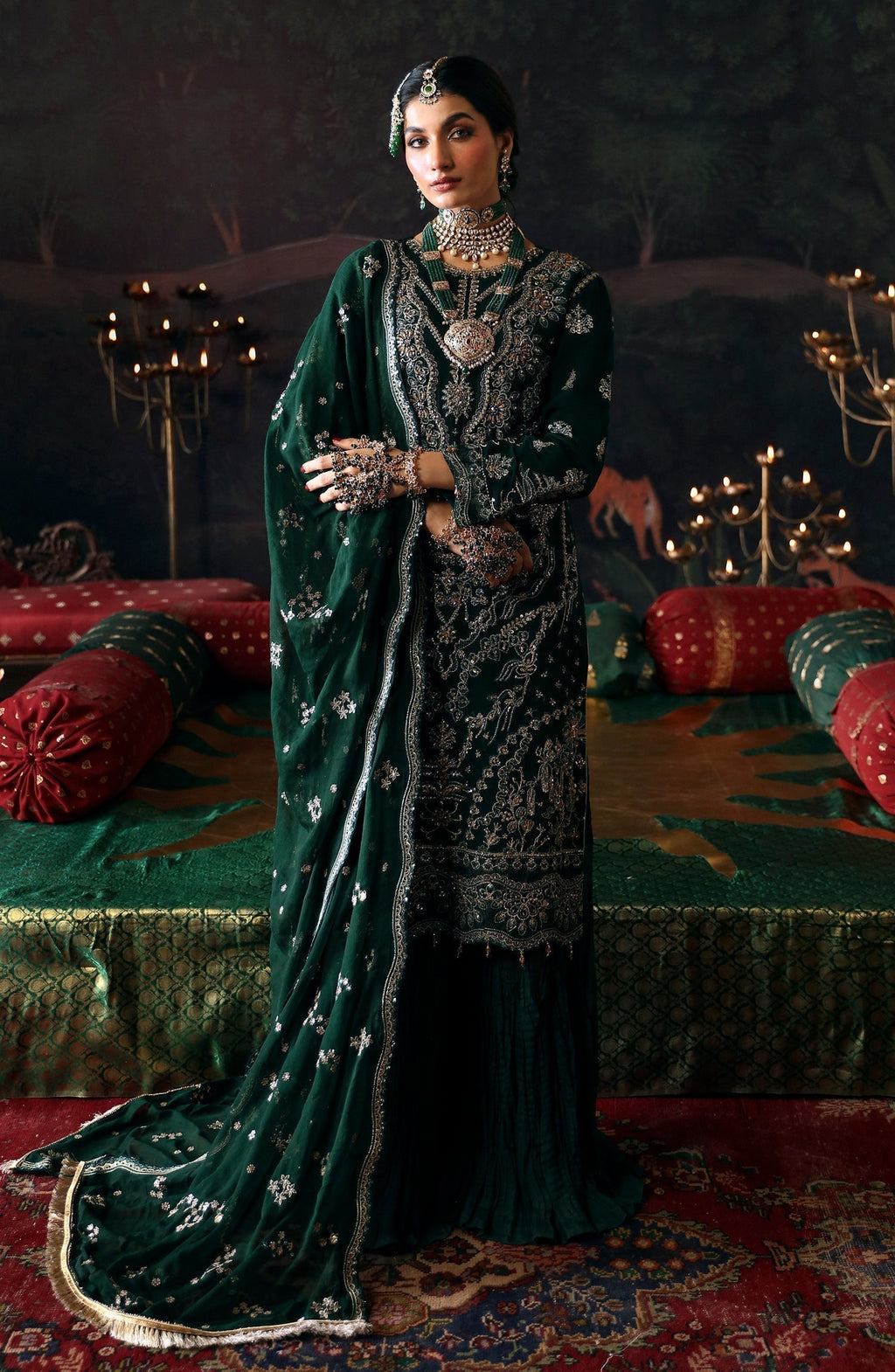 Emaan Adeel | Devdas Formals | BAIGAM BANO - House Of Anaya