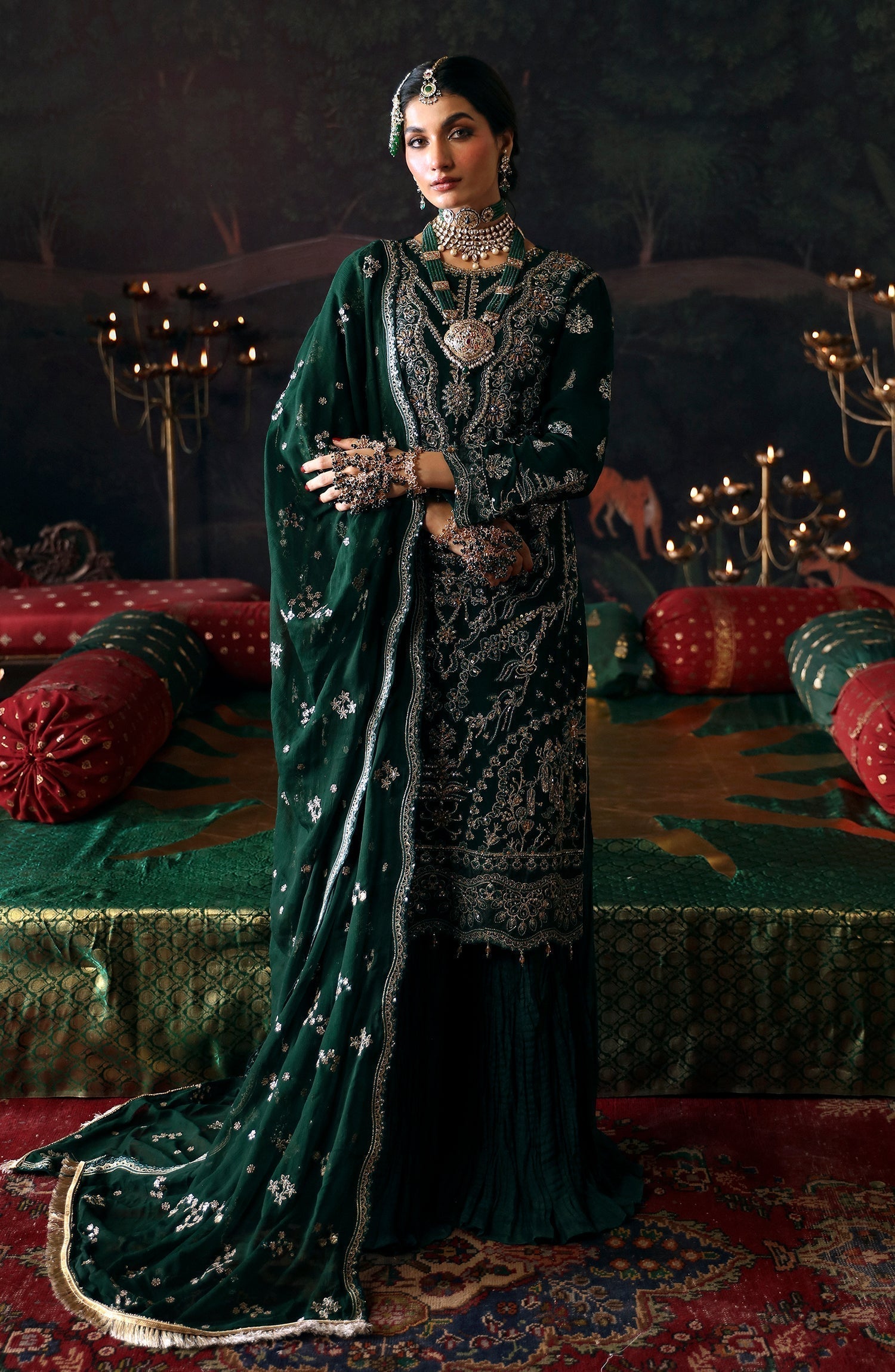 Emaan Adeel | Devdas Formals | BAIGAM BANO - House Of Anaya