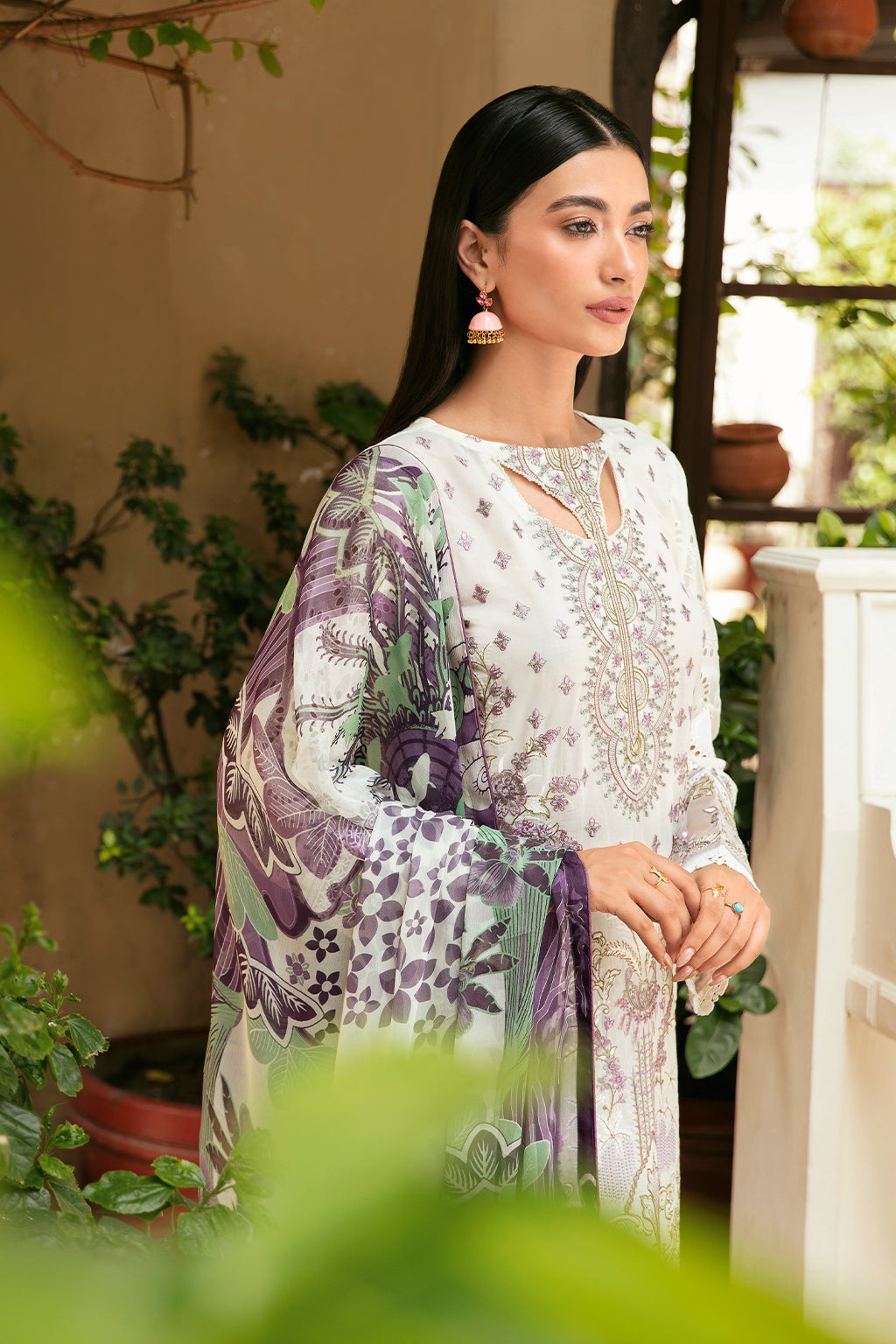 Ramsha | Luxury Lawn 24 | L-809 - House Of Anaya