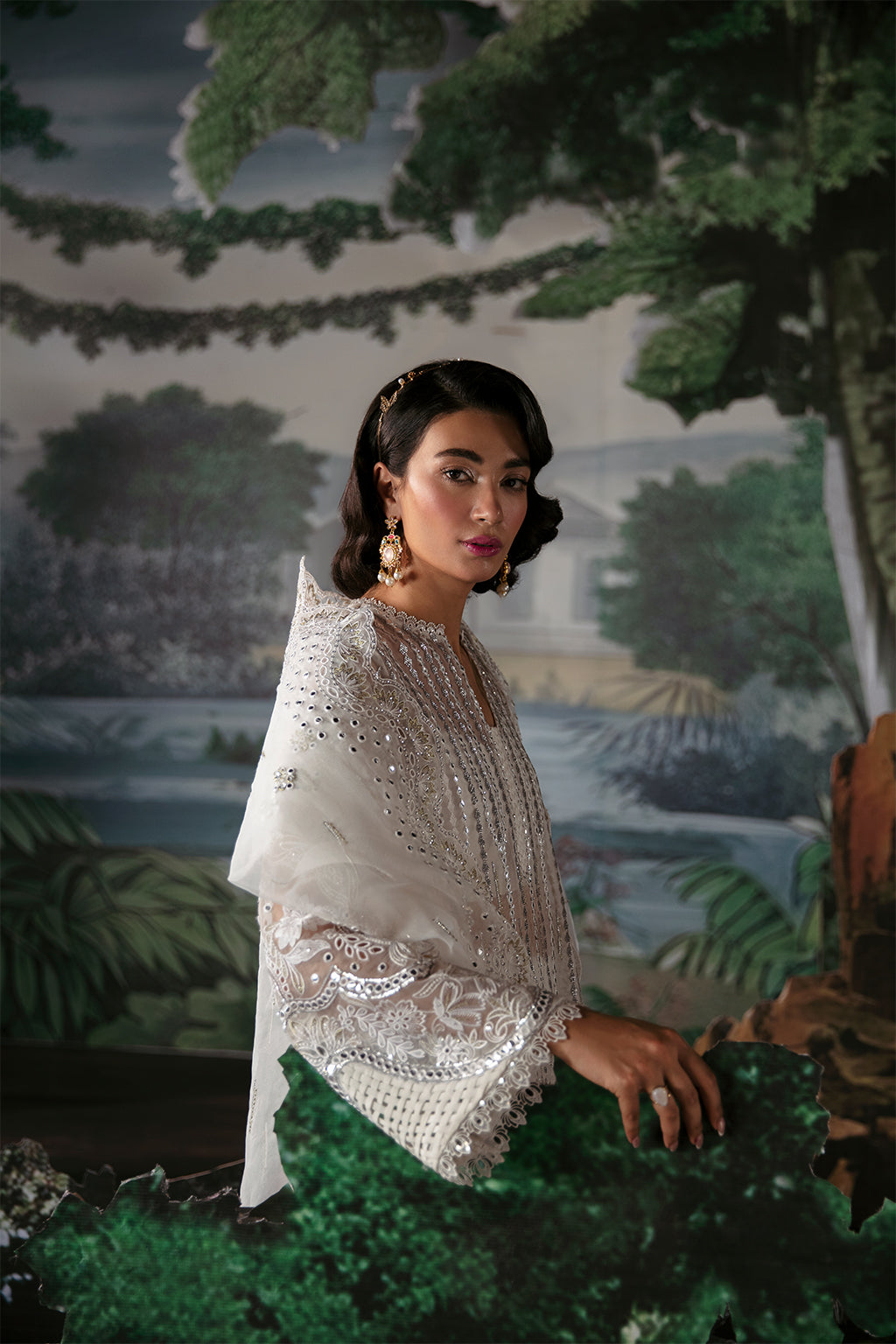 Afrozeh | La Fuchsia Festive 24 | Laira - House Of Anaya