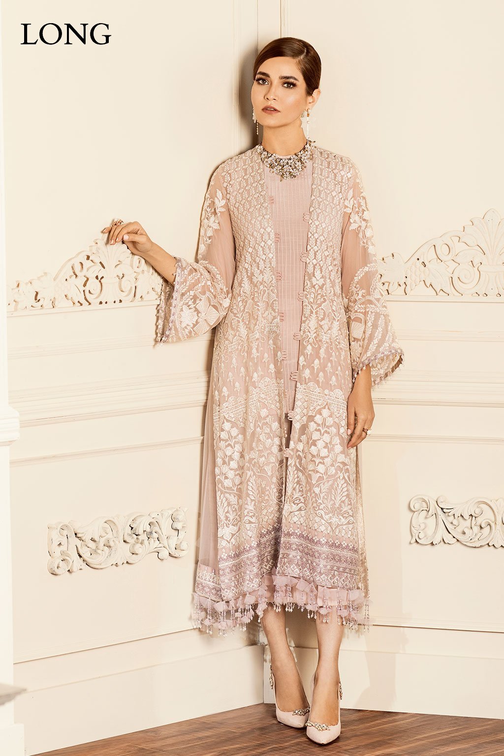 Baroque-EMBROIDERED CHIFFON CH05-10