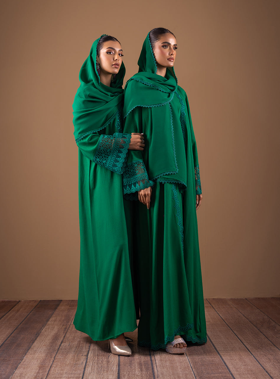 Zainab Chottani | Semi Formals | EMERALD FLAIR - Riwayat-e-Khas