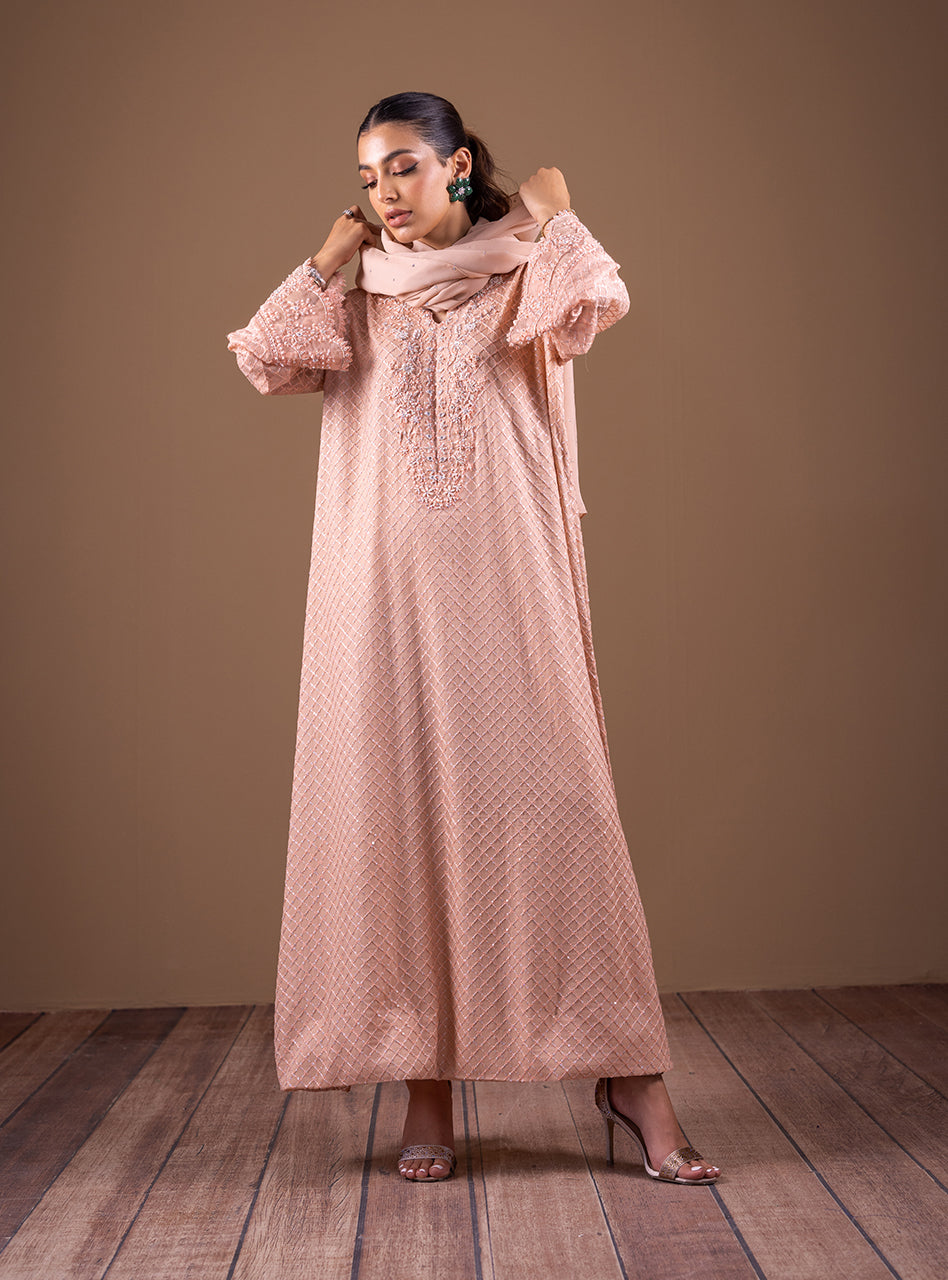 Zainab Chottani | Semi Formals | SPECTACULAR PINK BLING - Riwayat-e-Khas