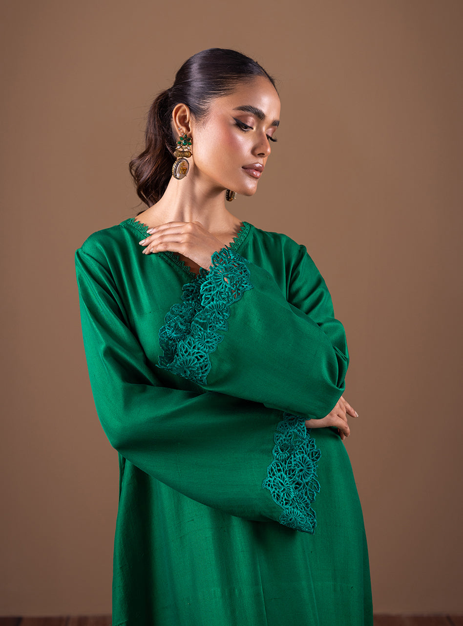 Zainab Chottani | Semi Formals | ENCHANTING EMERALD - Riwayat-e-Khas