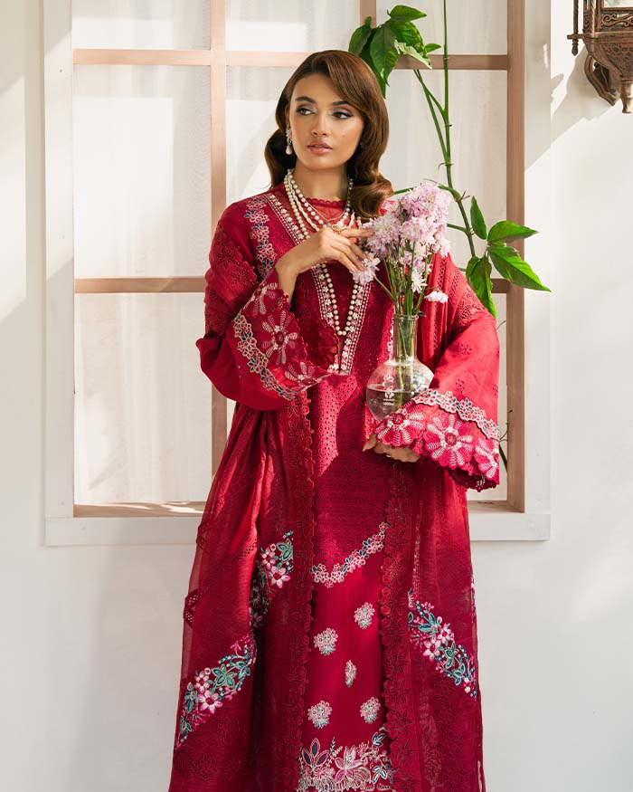 Zevk | Flora Festive Lawn Vol II | ZINNIA
