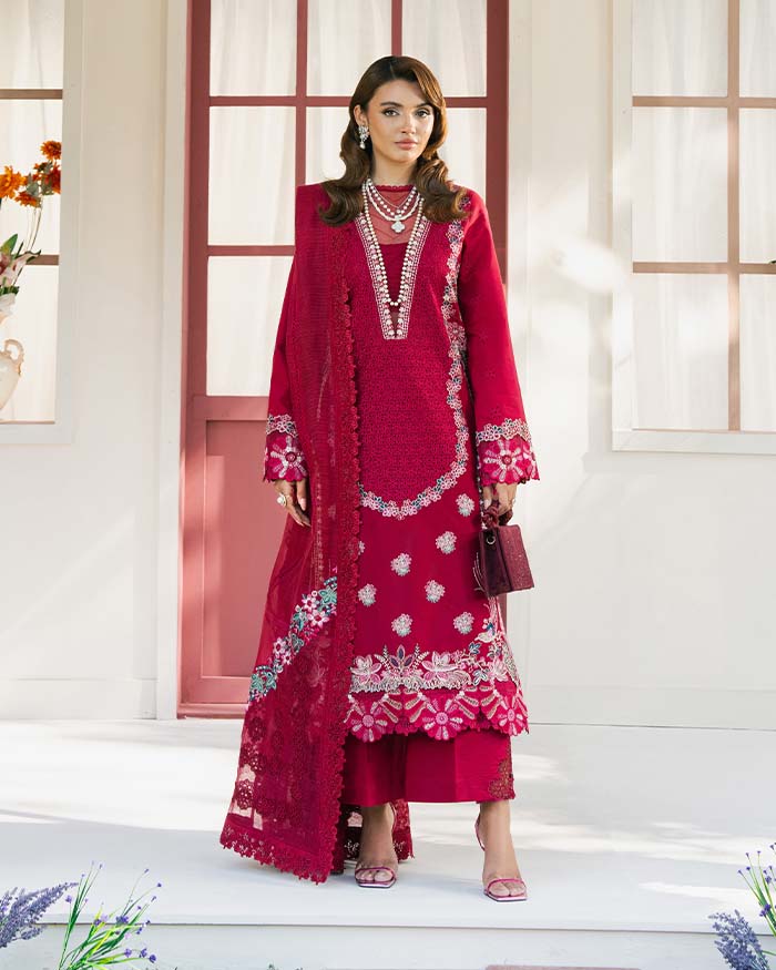Zevk | Flora Festive Lawn Vol II | ZINNIA
