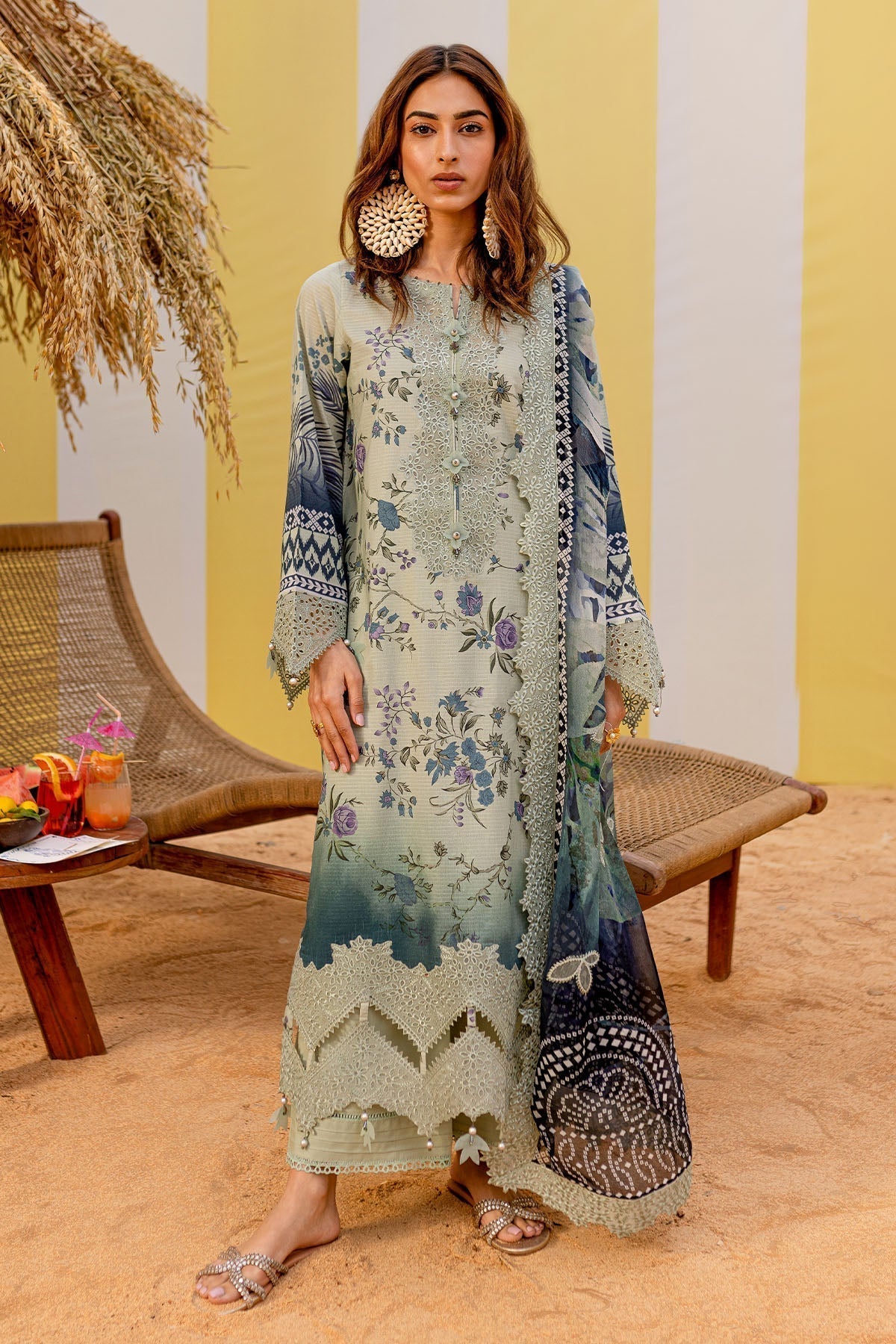 Nureh | Gardenia Lawn 25 | NSG-183 - Riwayat-e-Khas
