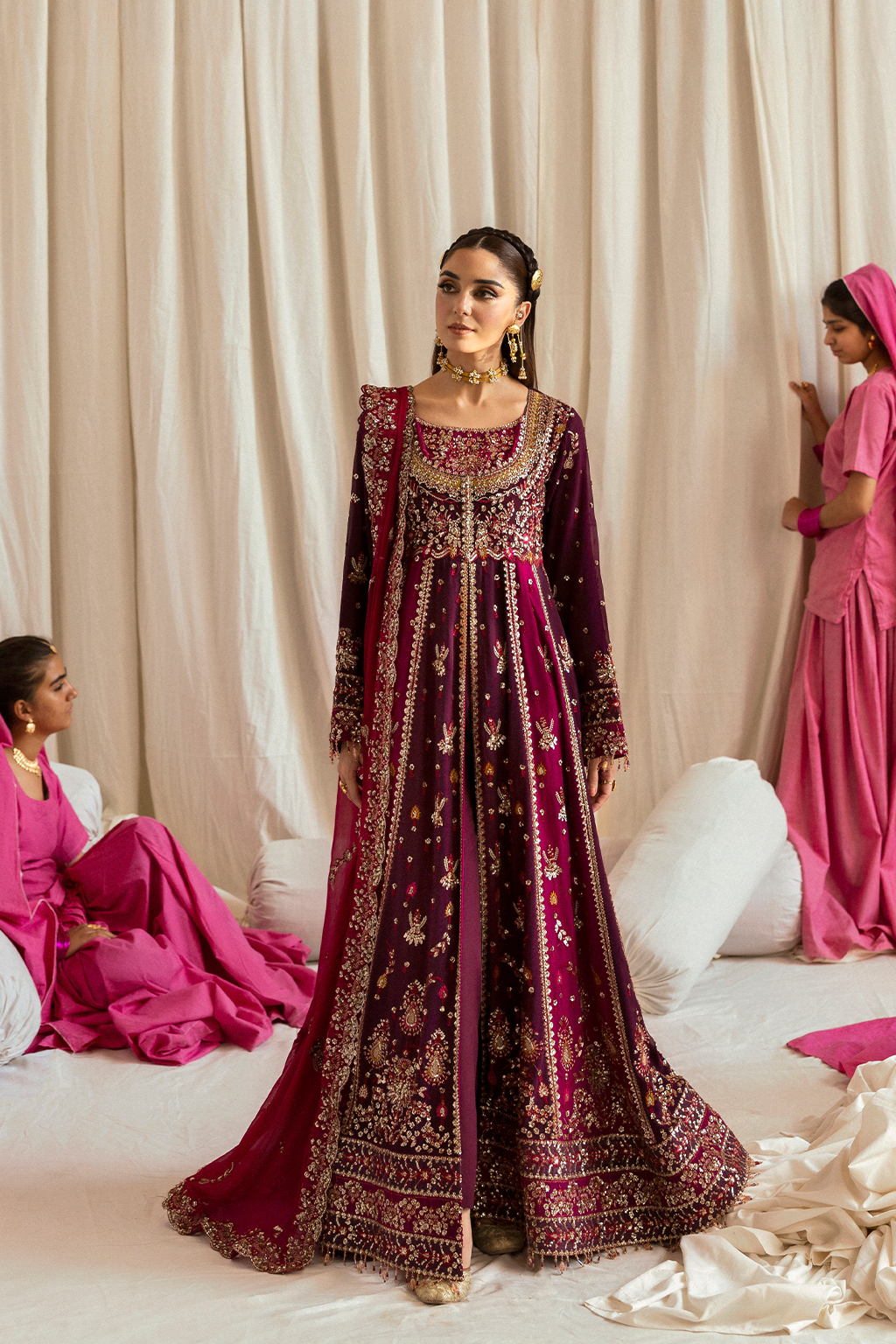 Emaan Adeel I The Empress Wedding Formals I AVORIA