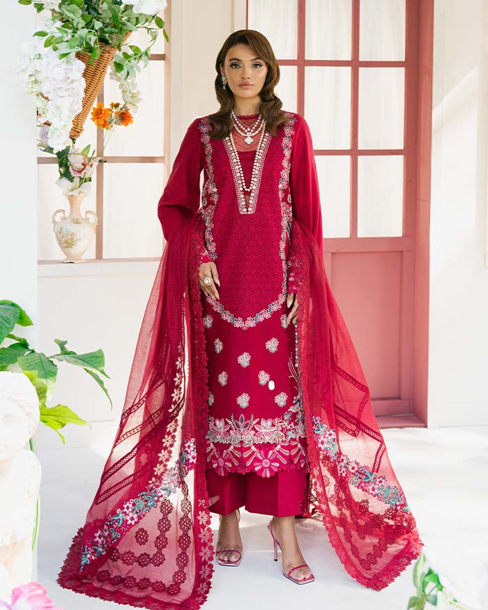 Zevk | Flora Festive Lawn Vol II | ZINNIA