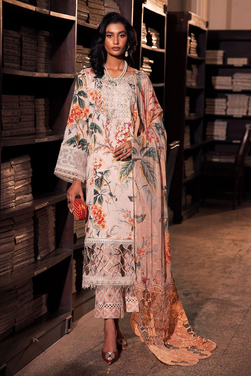 Nureh | Glam Girl Lawn | GL-13 - Riwayat-e-Khas