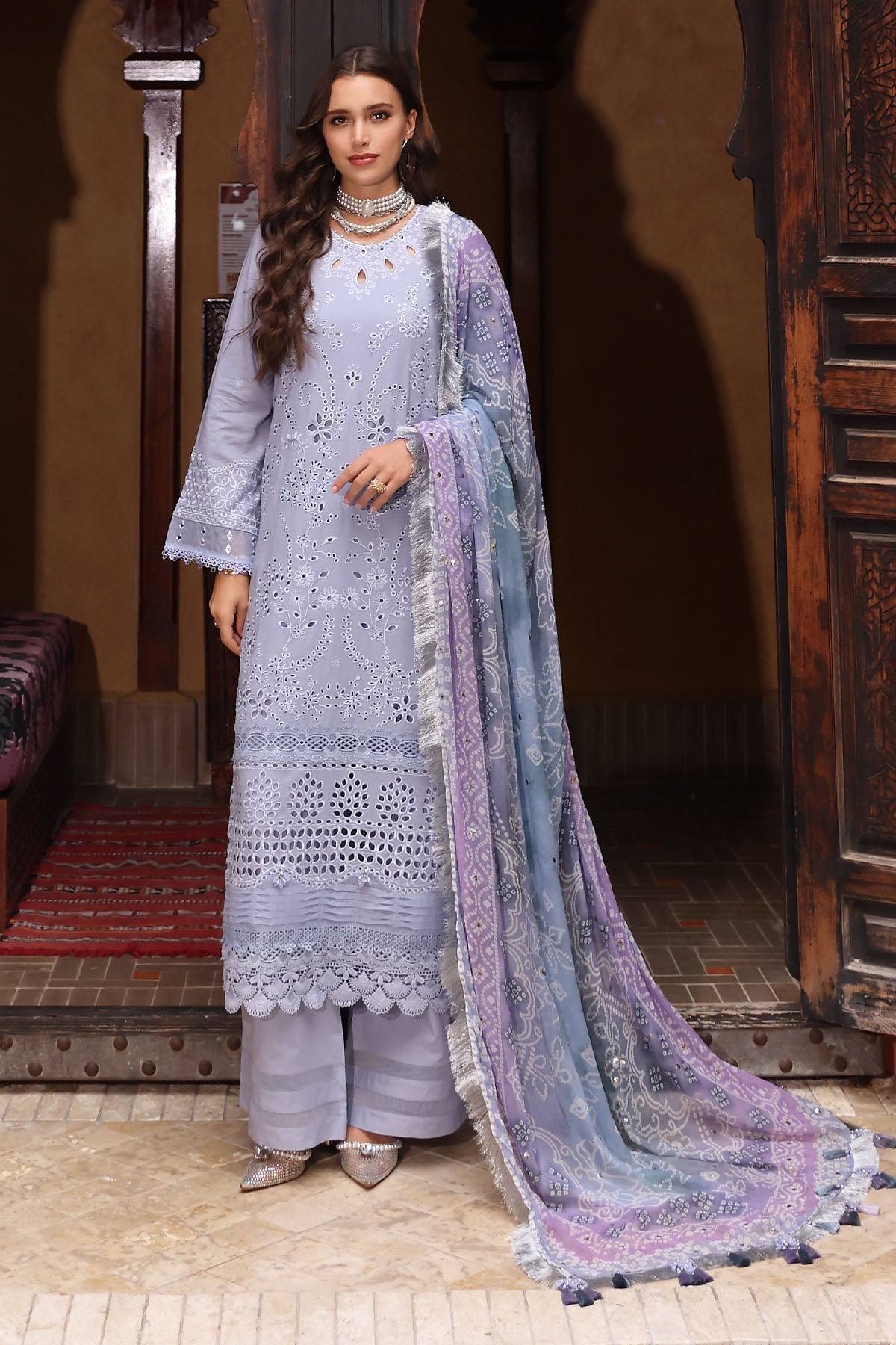 Nureh | Bazaar Lawn 25 | NE-108 - Riwayat-e-Khas