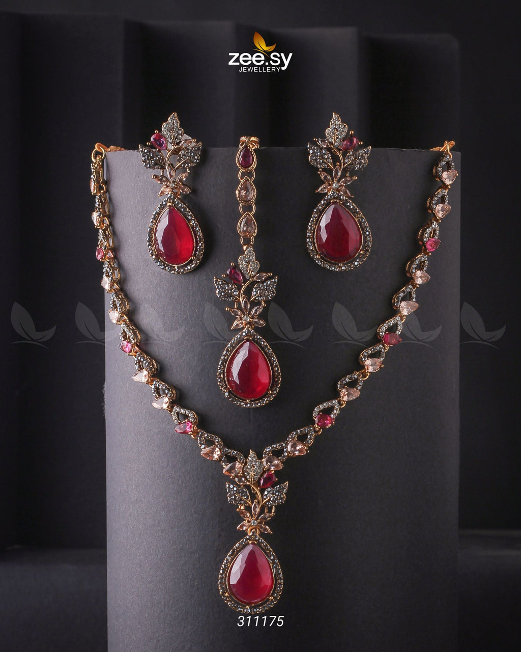 Opal Necklace Set - Libasekhas
