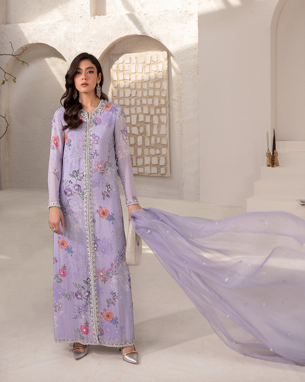 Faiza Saqlain | Lenora Luxury Pret | Aria - House Of Anaya