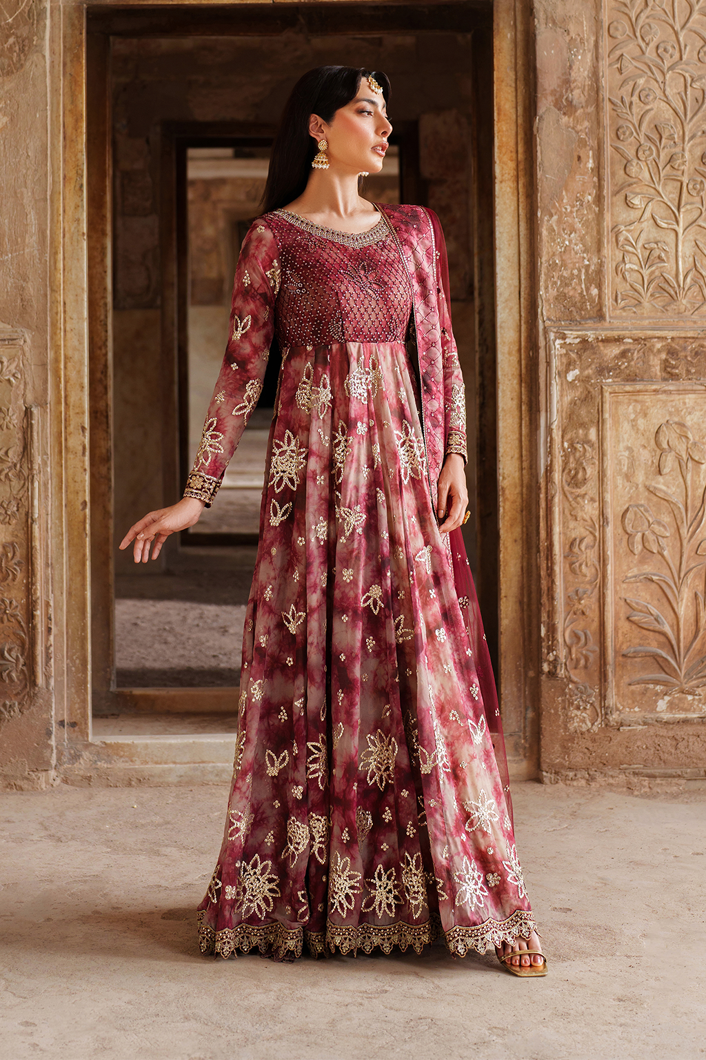 Iznik | Exclusive Formals | UE-533 Printed Chiffon